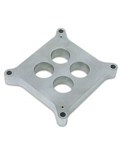Moroso 4150/4160 Carburetor Spacer - 4 Hole Plenum - 1in - Billet Aluminum - 64991