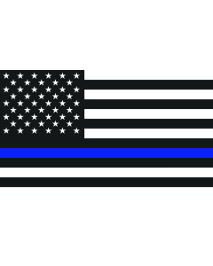 DragonFire Racing Whip Flag - Back the Blue - 522131