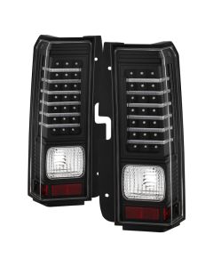 Xtune Hummer H3 06-09 ( Non H3T ) LED Tail Lights Black ALT-ON-HH306-LED-BK - 5017697