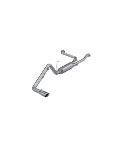 MBRP Aluminized Steel 2.5 Inch Cat-Back 3 Inch Single Rear Exit Armor Lite Series Nissan Frontier 3. - S5407AL