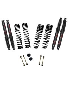 Skyjacker 2020 Jeep Gladiator JT - Rubicon Suspension Lift Kit 2.5in Fr 1.5in Rr w/ Blk Max Shocks - G251RPBLT