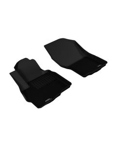 3D MAXpider 2011-2019 Mitsubishi Outlander Sport Kagu 1st Row Floormat - Black - L1MT03611509