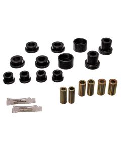 Energy Suspension 90-94 Mitsubishi Eclipse AWD Black Rear Control Arm Bushing Set - 5.3113G