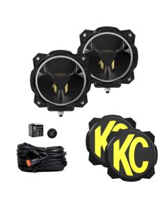 KC HiLiTES Gravity Titan LED 6in. - Pair Pack (Spot Beam) - 91401