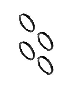 KC HiLiTES FLEX ERA LED Light Bar Bezel Kit for 10in. Segments - Gloss Black - 30581