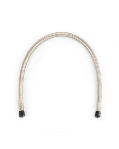 Mishimoto 3Ft Stainless Steel Braided Hose w/ -6AN Fittings - Stainless - MMSBH-0636-CS