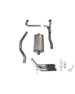 JBA 04-20 Nissan Titan 5.6L 304SS Pass Side Dual Exit Cat-Back Exhaust - 30-1403