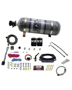 Nitrous Express 2014+ GM 6.2L Truck Nitrous Plate Kit (35-300HP) w/Composite Bottle - 20937-12