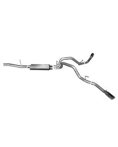 Gibson 14-19 Cadillac Escalade Base 6.2L 3.5in/2.25in Cat-Back Dual Extreme Exhaust - Stainless - 65681