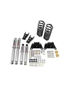 Belltech 2inch Front 4inch Rear Lowering Kit w/ SP Shocks Ford F-150 Std Cab 1987-1996- BELL-924SP
