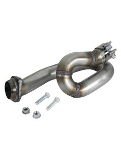 aFe POWER Twisted Steel Loop Relocation Pipe 2018 Jeep Wrangler (JL) V6-3.6L - 48-48027