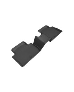 3D MAXpider 2018-2020 Kia Stinger Kagu 2nd Row Floormats - Black - L1KA04521509