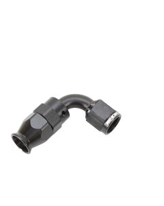 Snow -6AN 90 Degree PTFE Hose End (Black) - SNF-60690