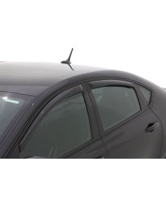 AVS 13-16 Dodge Dart Ventvisor In-Channel Front & Rear Window Deflectors 4pc - Smoke - 194529