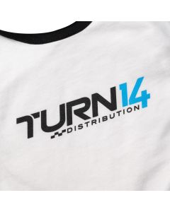 Turn 14 Distribution Baby Bib - White - C9900