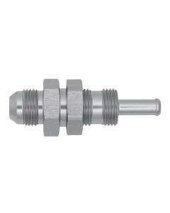 DeatschWerks 8AN Male Flare to Straight 5/16in Single Hose Barb - Anodized DW Titanium - 6-02-0743