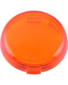 Bikers Choice Amber Replacement Bullet Turn Signal Lens - 489940