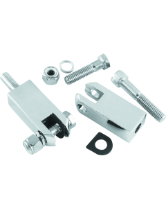 Bikers Choice 83-03 Sportster Chrome Passenger Peg Mount Kit Replaces H-D 50610-80T - 492863