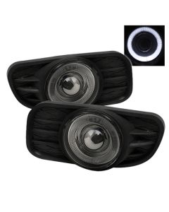 Spyder Jeep Grand Cherokee 99-04 Halo Projector Fog Lights w/Switch Smoke FL-P-JGC99-HL-SM - 5021502