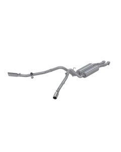 MBRP T409 Stainless Steel 2.5" Catback Dual Split Side Chevrolet Silverado | GMC Sierra 1500 HD Clas - S5008409