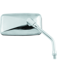BikeMaster Universal Cruiser Mirror 10mm - Each - Stainless - 601125