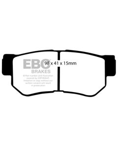 EBC 08-09 Hyundai Azera 3.3 Redstuff Rear Brake Pads - DP31392C