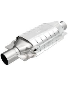 MagnaFlow Exhaust Products Universal Catalytic Converter - 2.00in. Toyota Rear- 94041