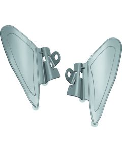 Kuryakyn Saddle Shields Heat Deflectors 14-Up Indian Models(excluding Scout) Smoke - 7181