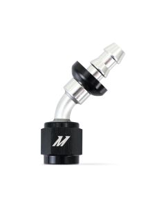 Mishimoto Push-Lock Fitting, -4AN, 45-Degree- MISH-MMFT-PL-445