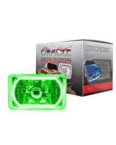 Oracle Pre-Installed Lights 4x6 IN. Sealed Beam - Green Halo - 6909-004