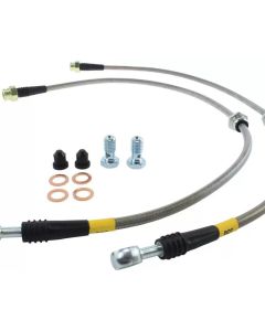 StopTech 2015 VW Golf (MK7) Front Stainless Steel Brake Line Kit - 950.33026