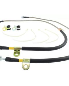 StopTech 09+ Nissan GTR Stainless Steel Front Brake Lines - 950.42017