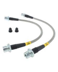 StopTech 08-12 Toyota Sequoia/07-12 Tundra Front Stainless Steel Brake Lines - 950.44023
