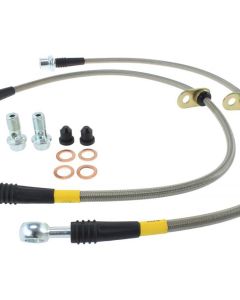 StopTech 02-12 Toyota Camry Coupe/Sedan / 04-08 Solara Rear Stainless Steel Brake Lines - 950.44511