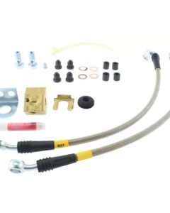 StopTech 06-10 Jeep Grand Cherokee (all) Stainless Steel Rear Brake Lines - 950.58501