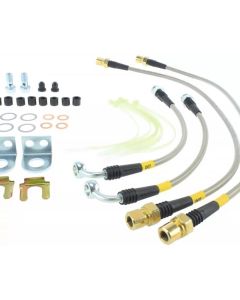 StopTech 12-14 Ford Raptor Stainless Steel Rear Brake Lines - 950.61516
