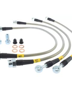 StopTech Stainless Steel Brake Line Kit Chevrolet Silverado 1500 Rear 2008-2013- STOP-950.66504