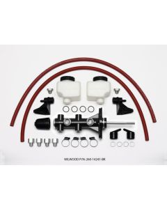 Wilwood Tandem Remote Master Cylinder - 7/8in Bore Black - 260-14241-BK