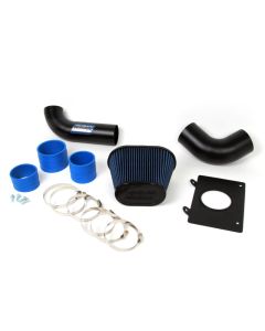 BBK 86-93 Mustang 5.0 Cold Air Intake Kit - Fenderwell Style - Blackout Finish - 15575