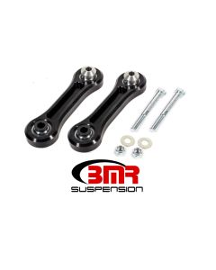 BMR 15-17 S550 Mustang Rear Lower Control Arms Vertical Link w/ Spherical Bearings - Black - TCA045