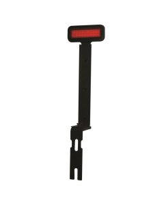 Rampage 1999-2019 Universal Third Brake Light Bracket - Black - 86615