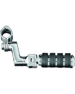 Kuryakyn Large ISO Offset Highway Pegs With 1-1/4inch Clamp Chrome (Pair) - 7999