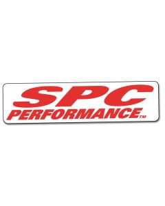 SPC Performance Red On White Spc Decal - 67002