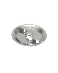 Spectre Air Cleaner Nut Low Profile (Fits 1/4in.-20 Threading) - Chrome - 4208