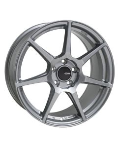Enkei TFR 17x8 5x112 45mm Offset 72.6 Bore Diameter Storm Gray Wheel - 516-780-4445GR