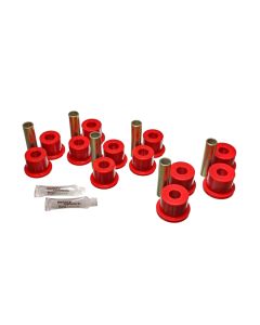 Energy Suspension Gm 2 & 4 X Rr Sprg Bush - Red - 3.2107R