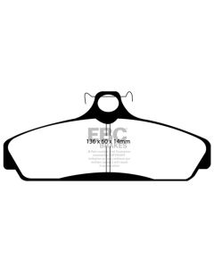 EBC 83-87 Chevrolet Corvette (C4) 5.7 Greenstuff Front Brake Pads - DP21152