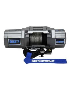 Superwinch 3500 LBS 12V DC 7/32in x 40ft Synthetic Rope Hawse Fairlead SP 35SR Winch - 1135250