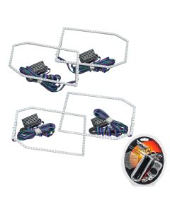 Oracle Chevrolet Silverado 14-15 Halo Kit Non-Projector Style - ColorSHIFT - 2271-330