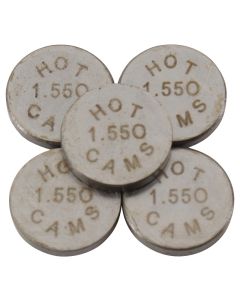 Hot Cams 9.480mm x 1.550mm Thick Shim 5pcs Arctic-Cat | Honda | Suzuki | Kawasaki | Yamaha- HOT-5PK9